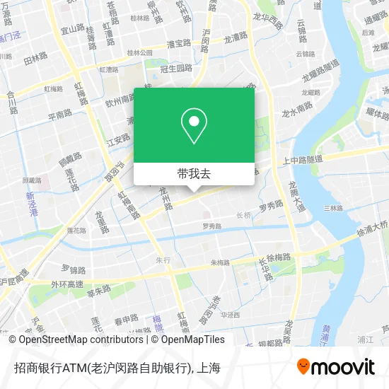 招商银行ATM(老沪闵路自助银行)地图