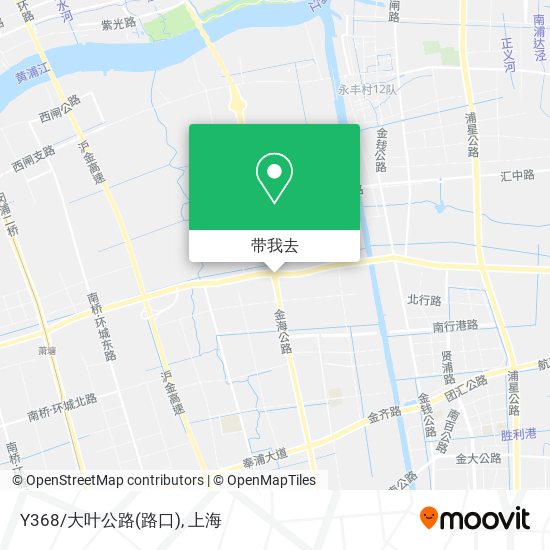 Y368/大叶公路(路口)地图