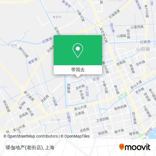 驿伽地产(老街店)地图