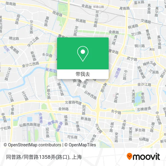 同普路/同普路1358弄(路口)地图