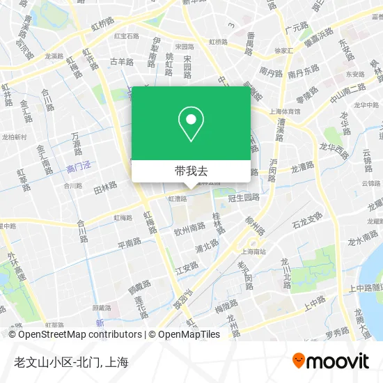老文山小区-北门地图
