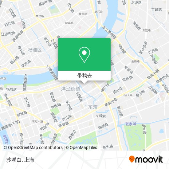 沙溪白地图