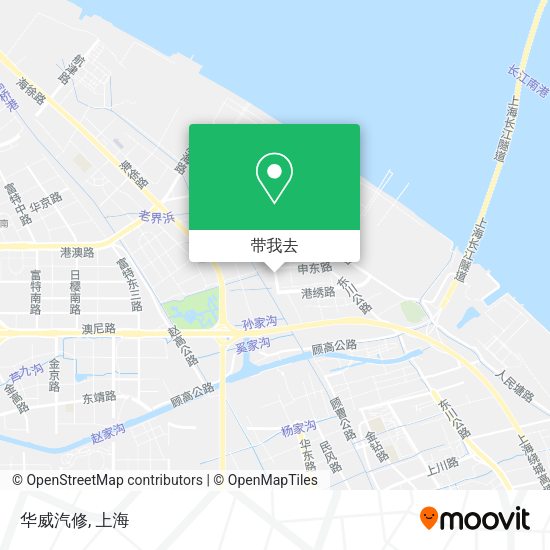 华威汽修地图