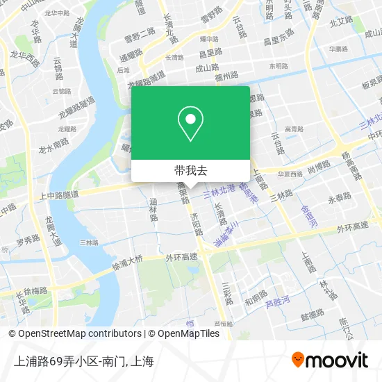 上浦路69弄小区-南门地图