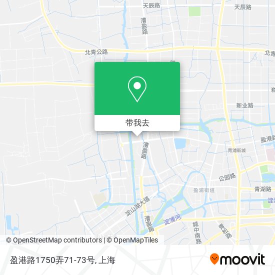 盈港路1750弄71-73号地图