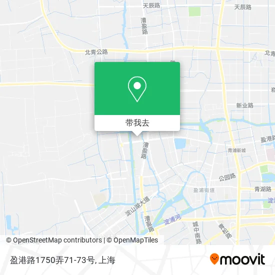 盈港路1750弄71-73号地图