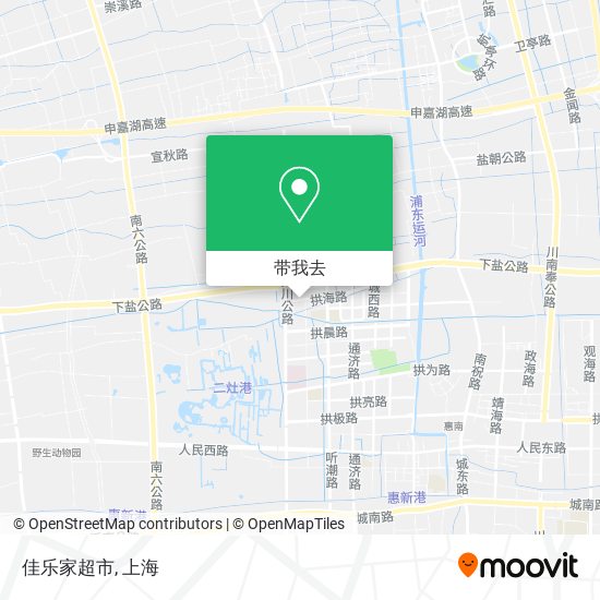 佳乐家超市地图