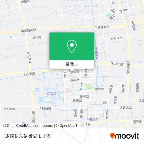 惠康苑东苑-北2门地图