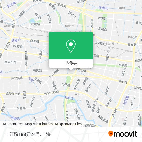 丰江路188弄24号地图