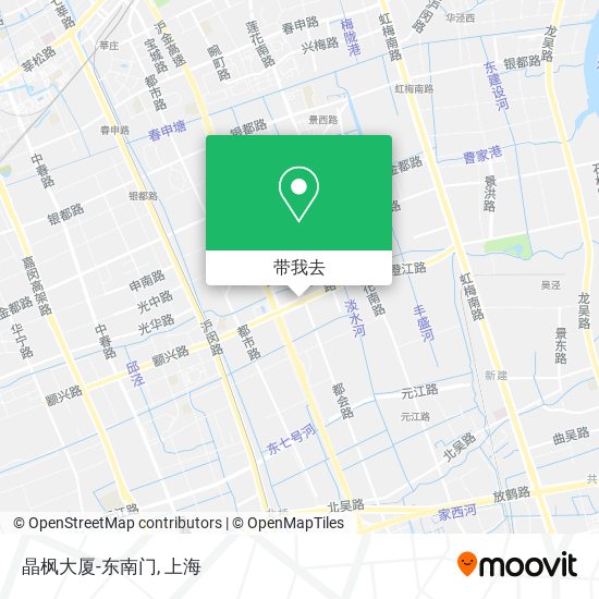 晶枫大厦-东南门地图