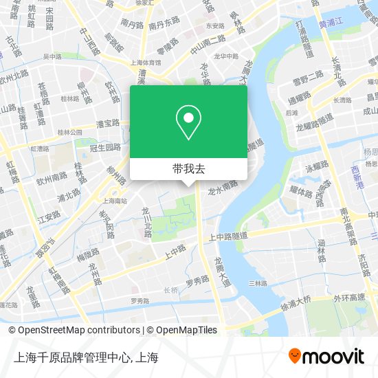 上海千原品牌管理中心地图