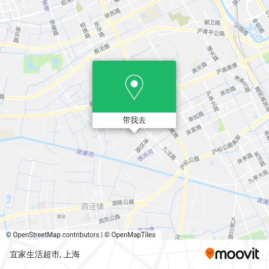 宜家生活超市地图