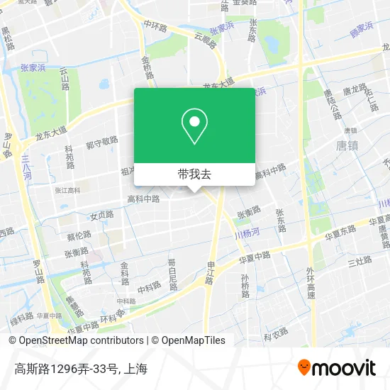 高斯路1296弄-33号地图