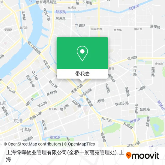 上海绿晖物业管理有限公司(金桥一景丽苑管理处)地图
