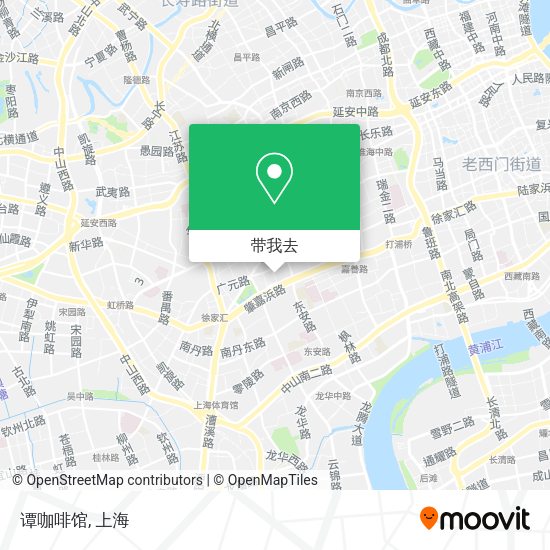 谭咖啡馆地图