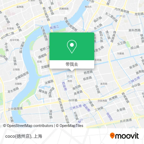 coco(德州店)地图