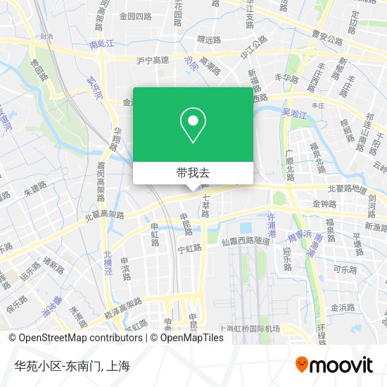华苑小区-东南门地图