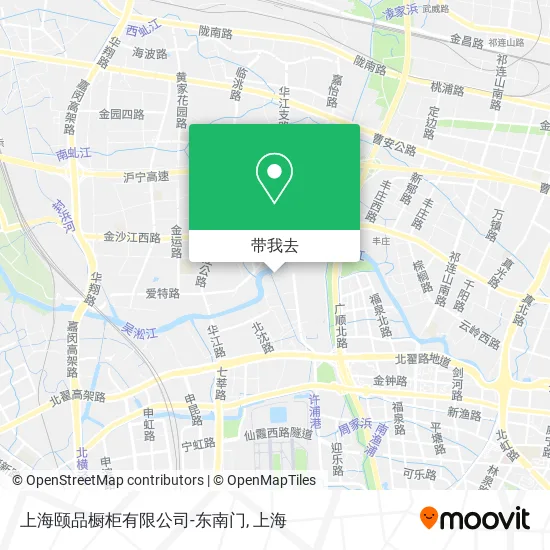 上海颐品橱柜有限公司-东南门地图
