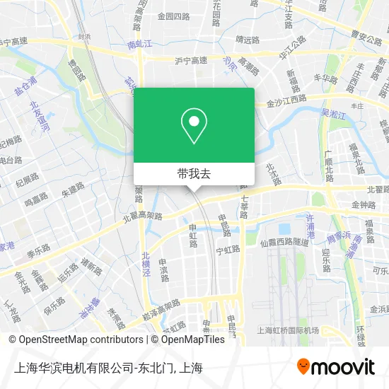上海华滨电机有限公司-东北门地图