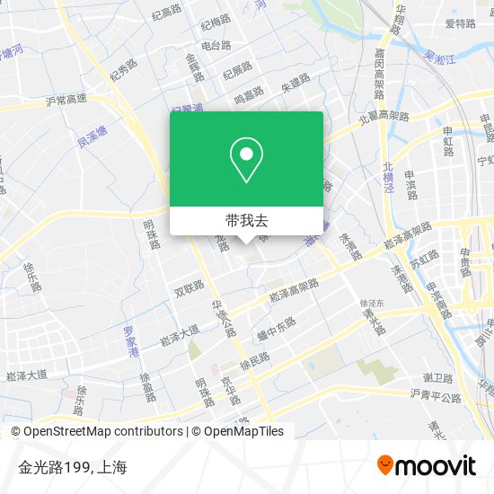金光路199地图