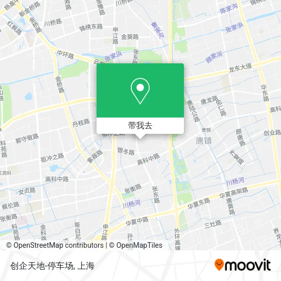 创企天地-停车场地图