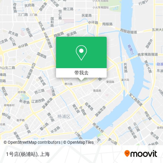 1号店(杨浦站)地图