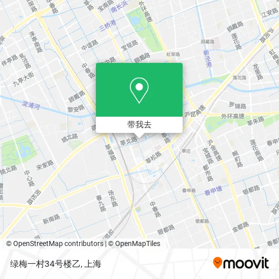 绿梅一村34号楼乙地图