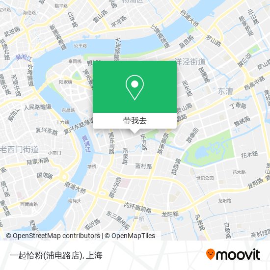 一起恰粉(浦电路店)地图