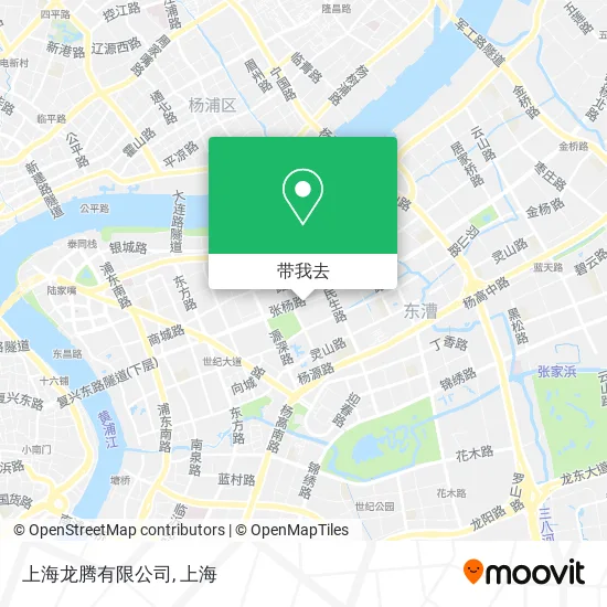 上海龙腾有限公司地图