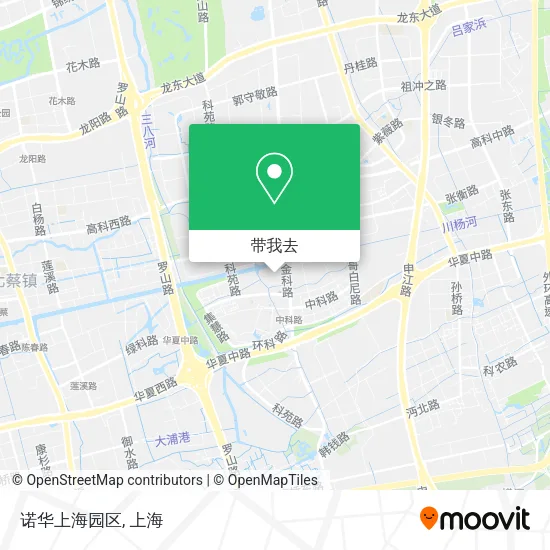 诺华上海园区地图