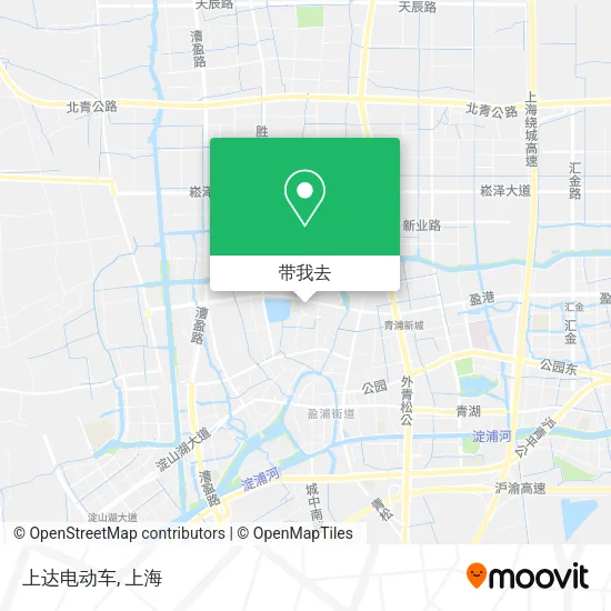 上达电动车地图