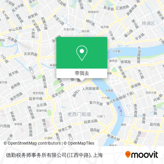 德勤税务师事务所有限公司(江西中路)地图
