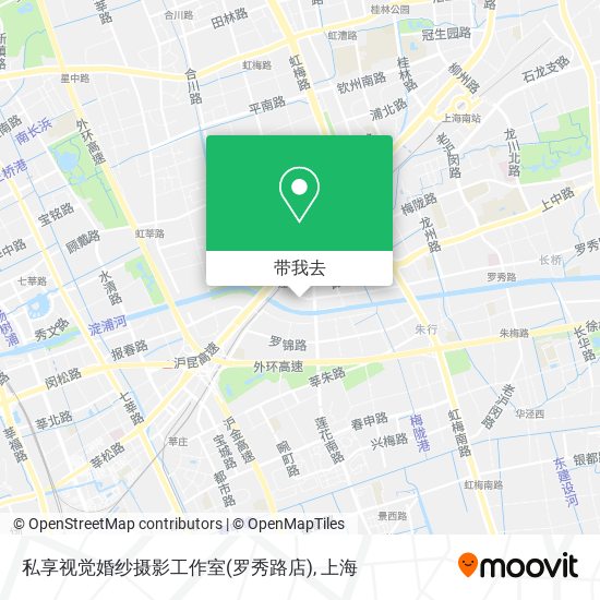 私享视觉婚纱摄影工作室(罗秀路店)地图