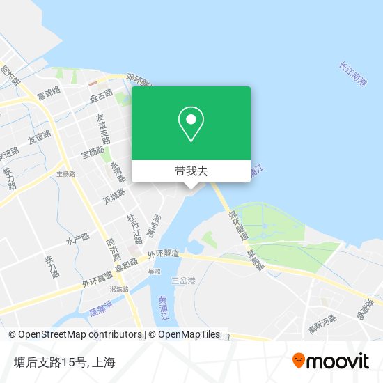 塘后支路15号地图