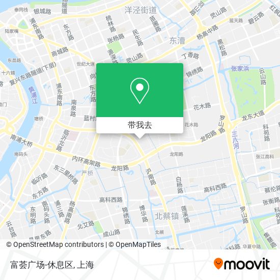 富荟广场-休息区地图