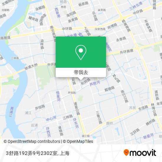 3舒路192弄9号2302室地图