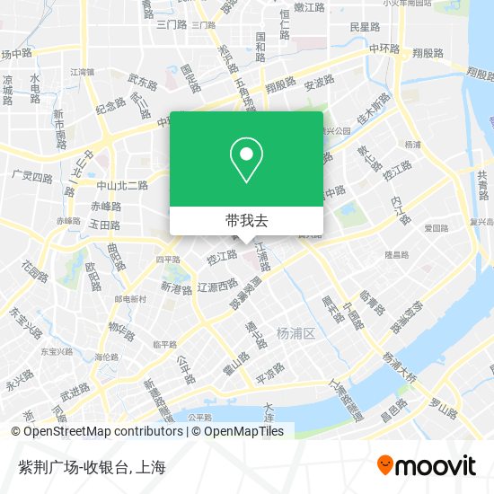 紫荆广场-收银台地图