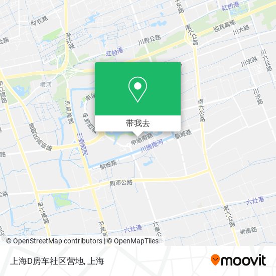 上海D房车社区营地地图