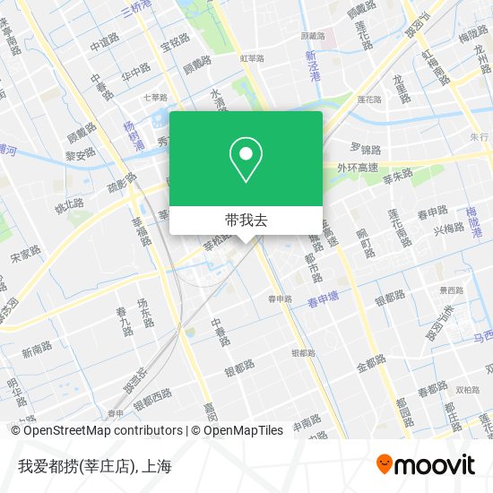 我爱都捞(莘庄店)地图