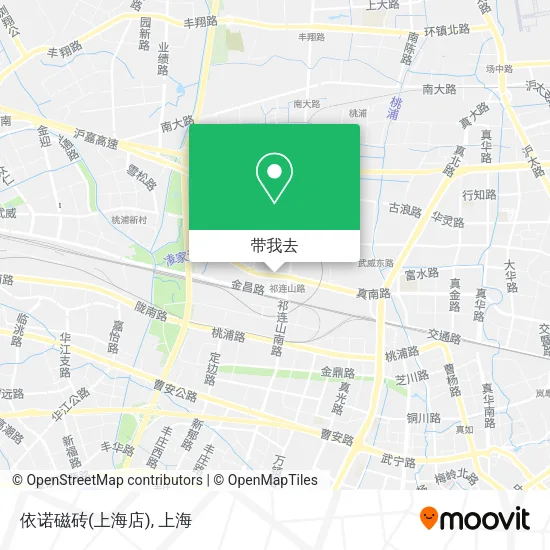 依诺磁砖(上海店)地图