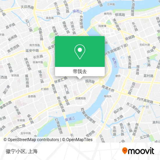徽宁小区地图