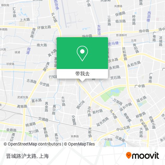 晋城路沪太路地图