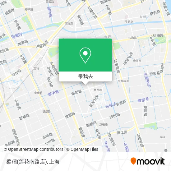 柔稻(莲花南路店)地图