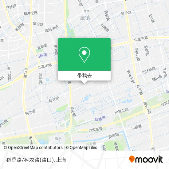 稻香路/科农路(路口)地图