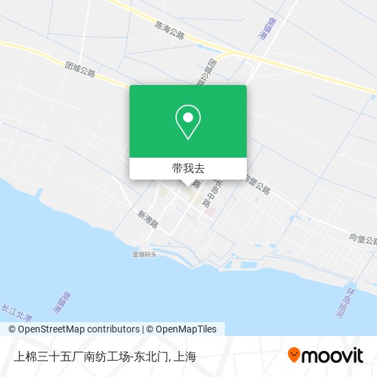 上棉三十五厂南纺工场-东北门地图