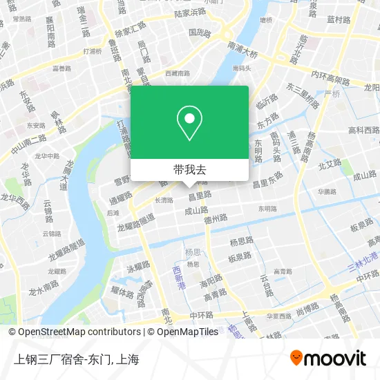 上钢三厂宿舍-东门地图