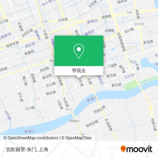 北欧丽景-东门地图