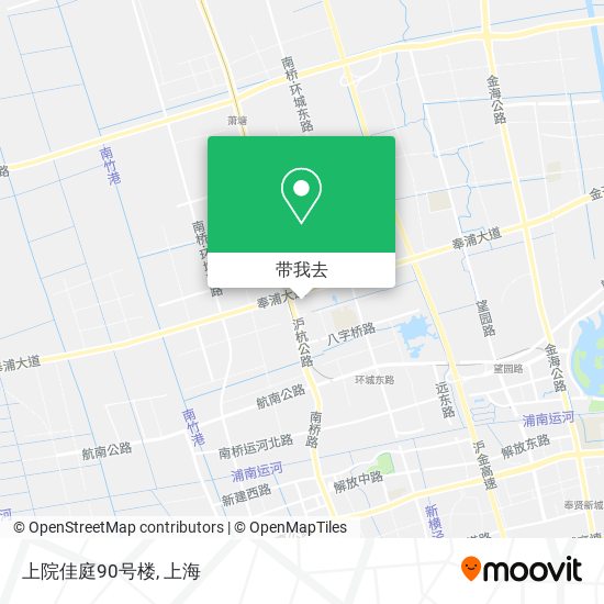 上院佳庭90号楼地图