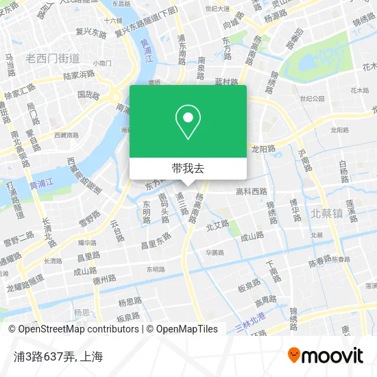 浦3路637弄地图