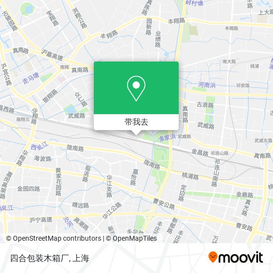 四合包装木箱厂地图